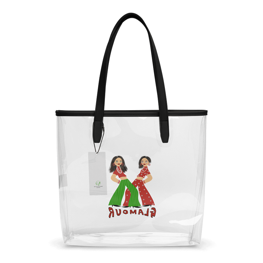 Glamour Duo Clear Tote Bag product image (2)