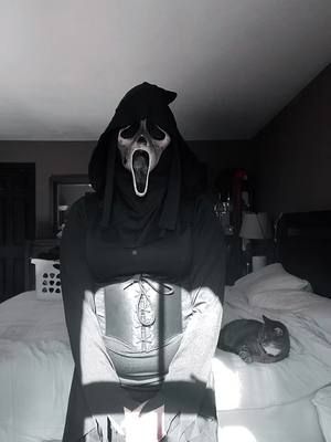 #scream #ghostface #horrortok #screammovie #ghostfacescream #ghostfacecosplay #ghostfacemask #mask #cosplay #booktok #fypシ #viral #fun #trending #trend #cosplayer #dance #lol #kitty 