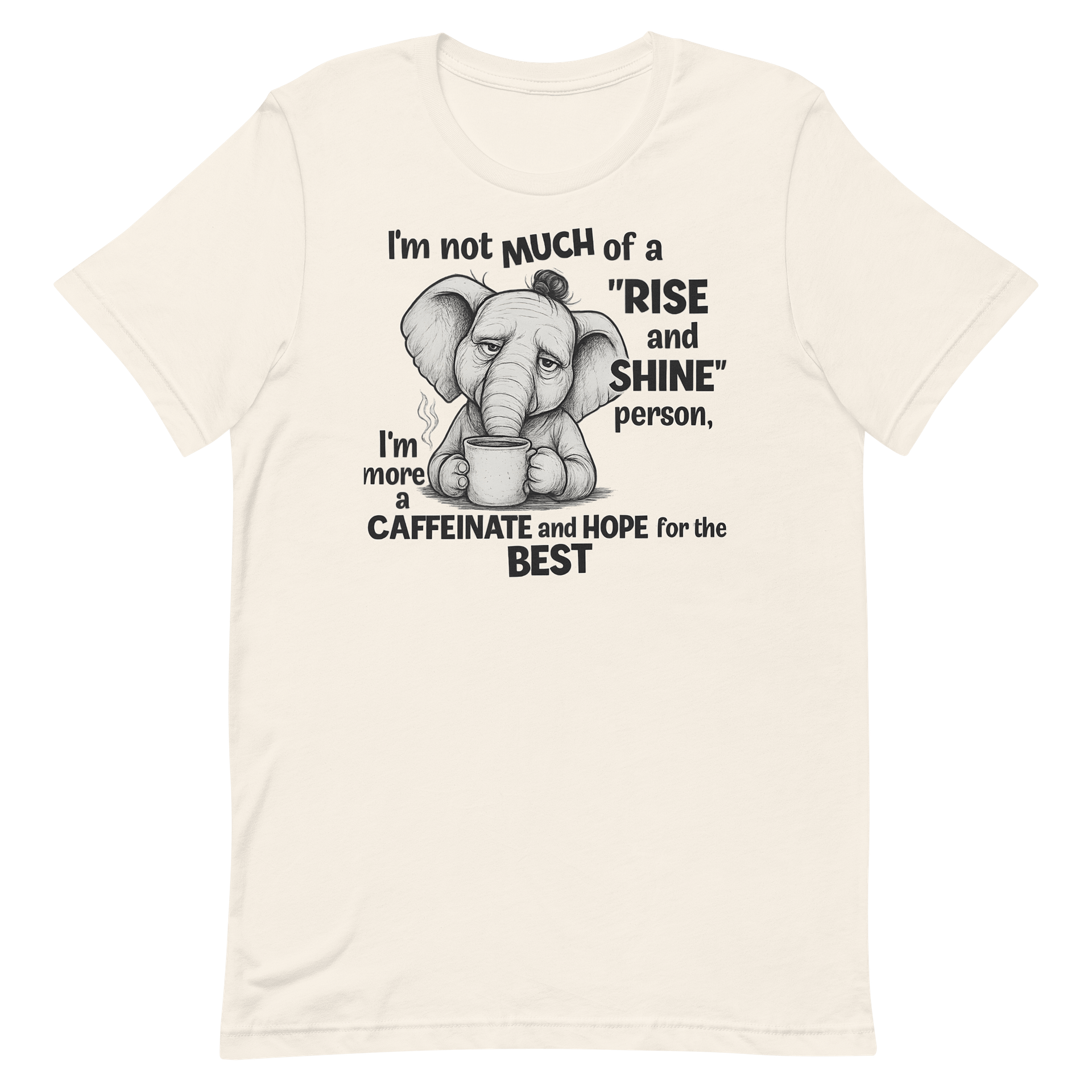 Caffeine Dreamer Elephant Tee product image (3)