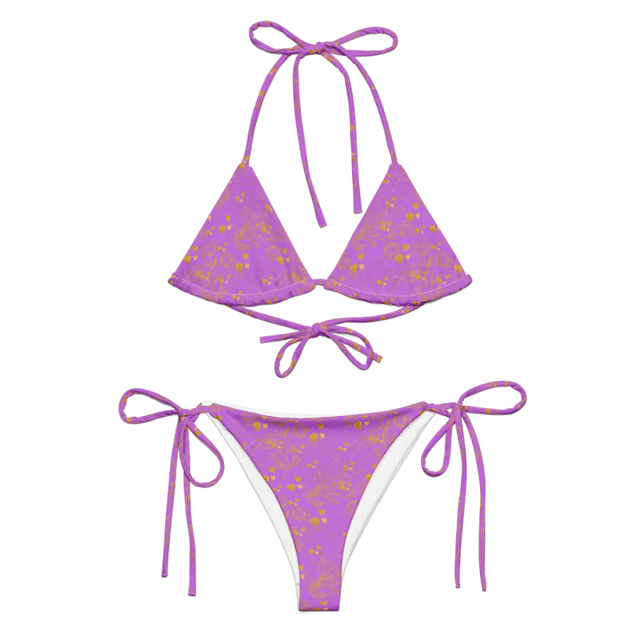 Golden Garden Recycled String Bikini product image (3)