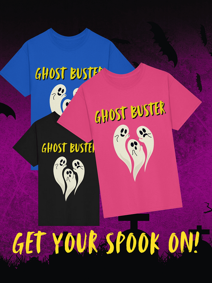 The Daring Miss Darla's ~ Ghost Buster T-Shirt (Black, Blue, or Pink) product image (1)