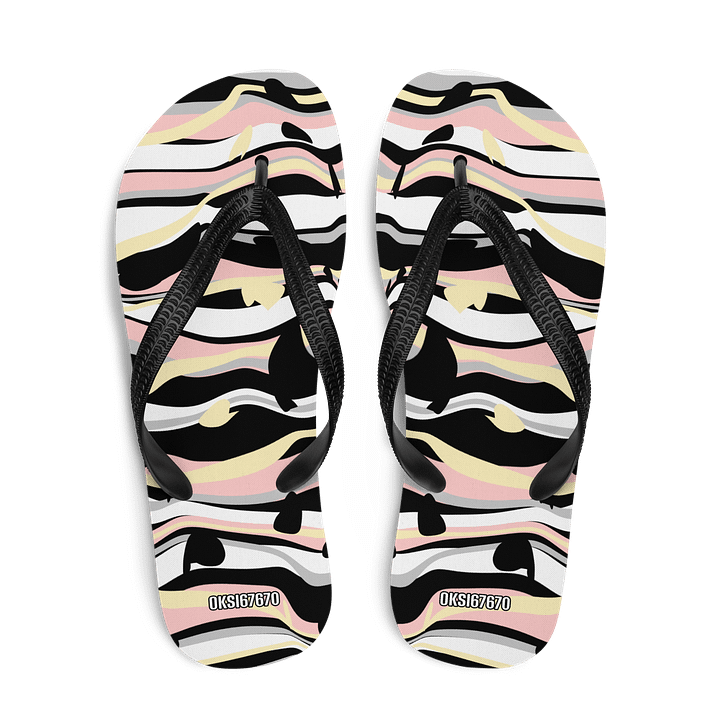 Symmetry Wave Custom Flip-Flops product image (2)