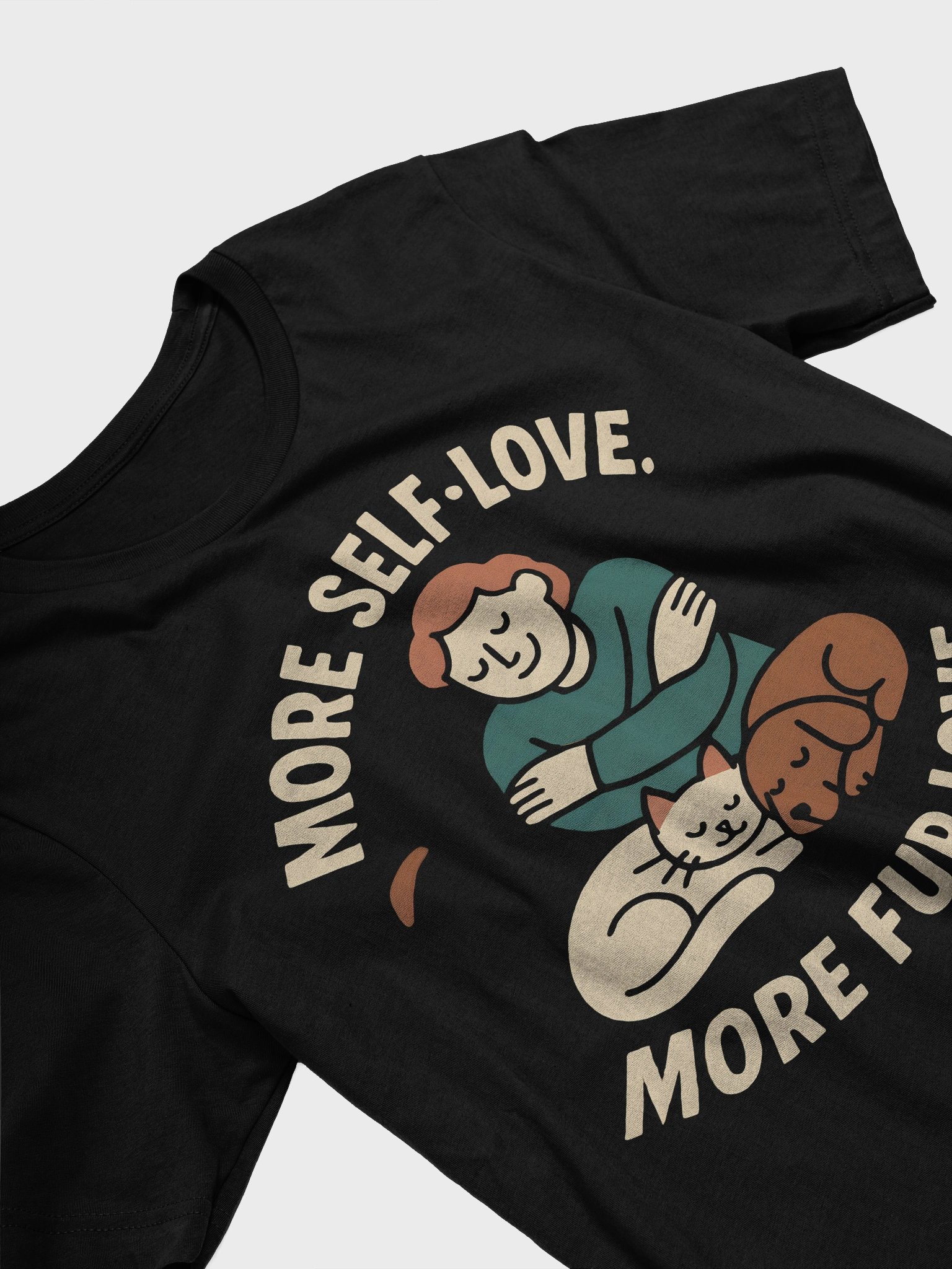 Fur Love Self-Hug Tee product image (3)