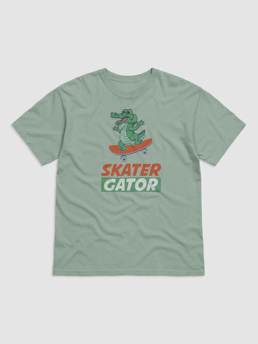 Skater Gator Alligator T-Shirt product image (1)