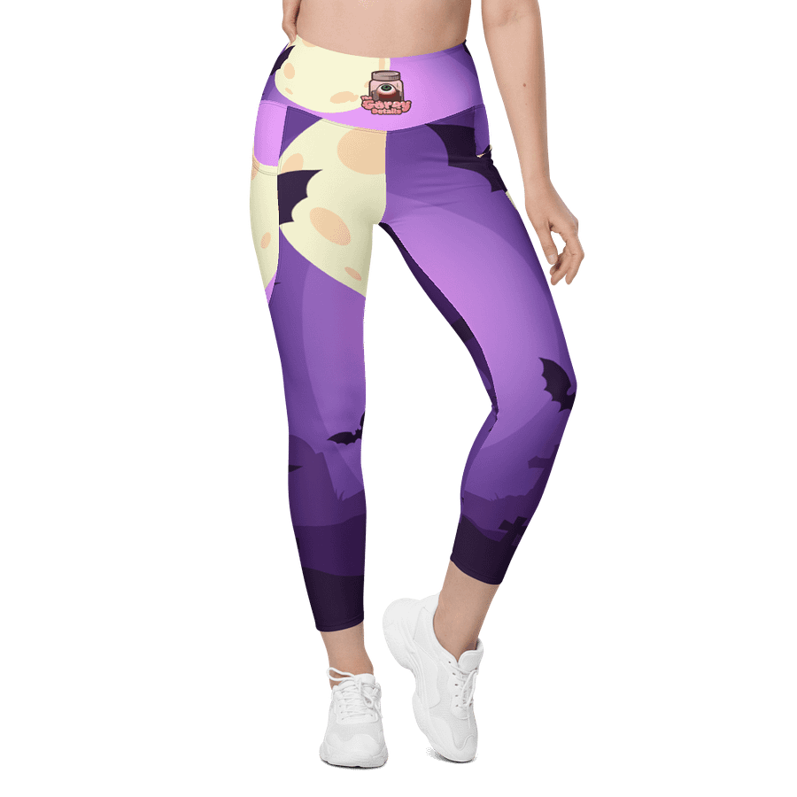 All-Over Print Leggings with Pockets product image (1)