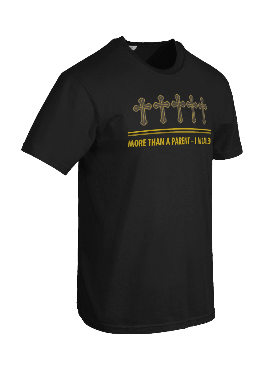 More Than A Parent - I Am Called | Christian Parents Comfort Colors T-shirt | Faith-Based Gift for Christian Parents. product image (5)