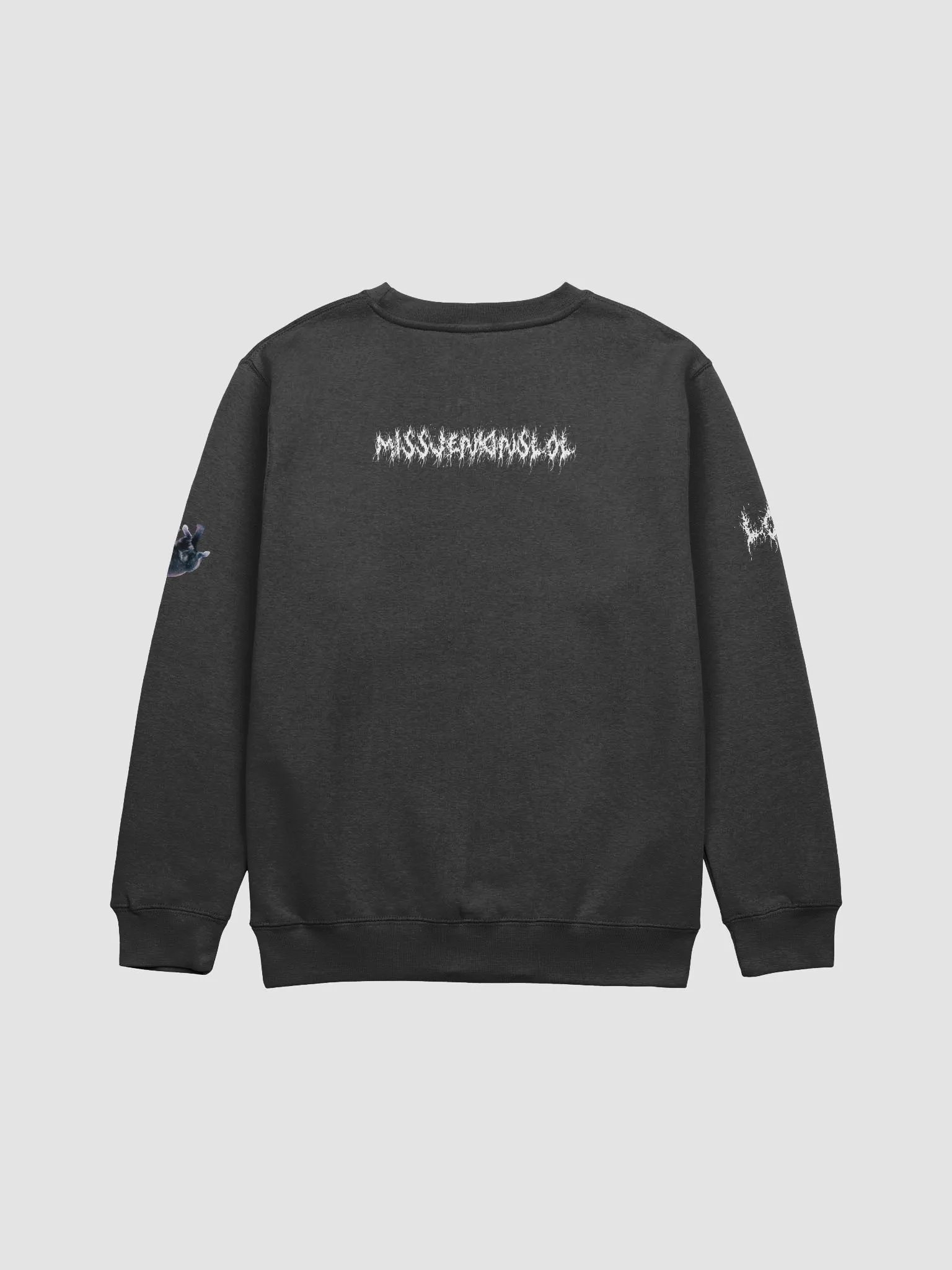 Missjenkins Metal Sweater (Black & White) product image (2)