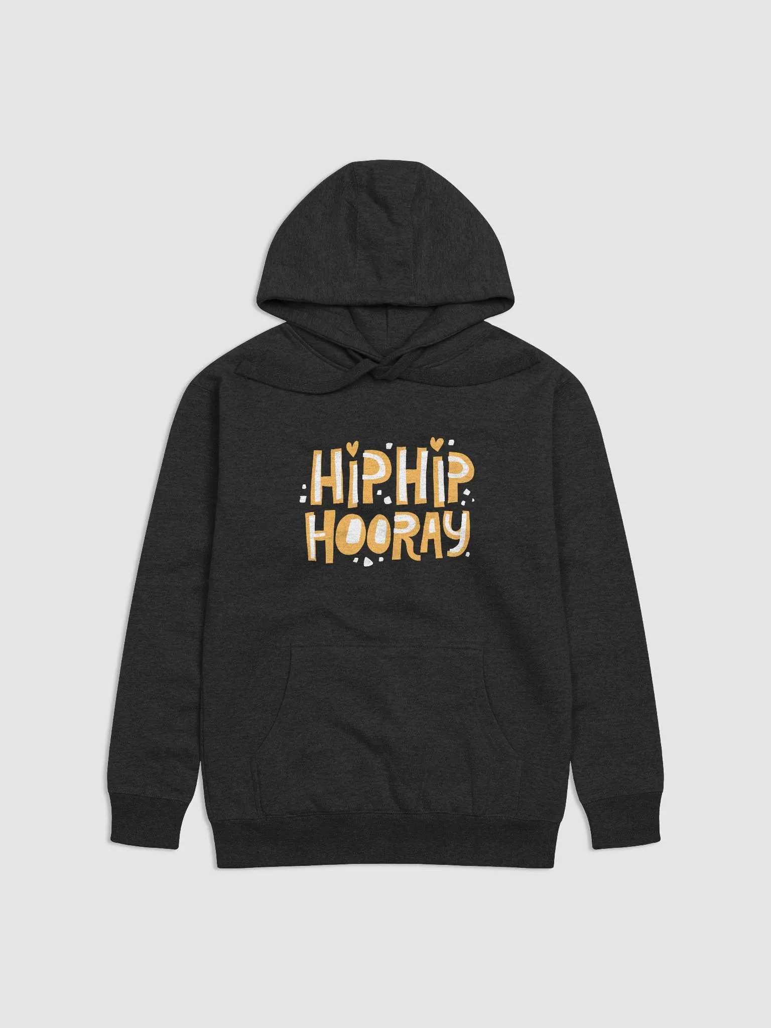 Hip Hip Hooray Hoodie - Black product image (1)