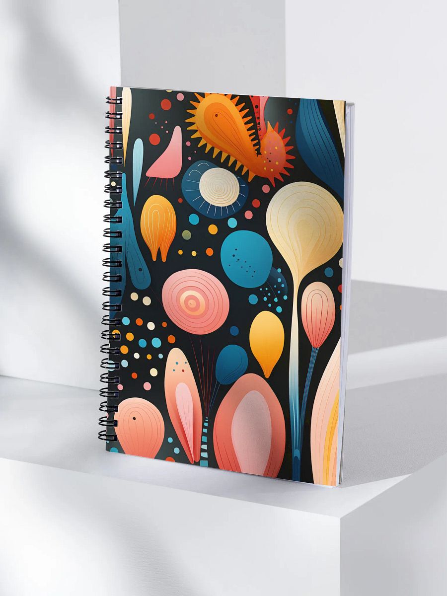 Cosmic Bloom Spiral Journal product image (4)