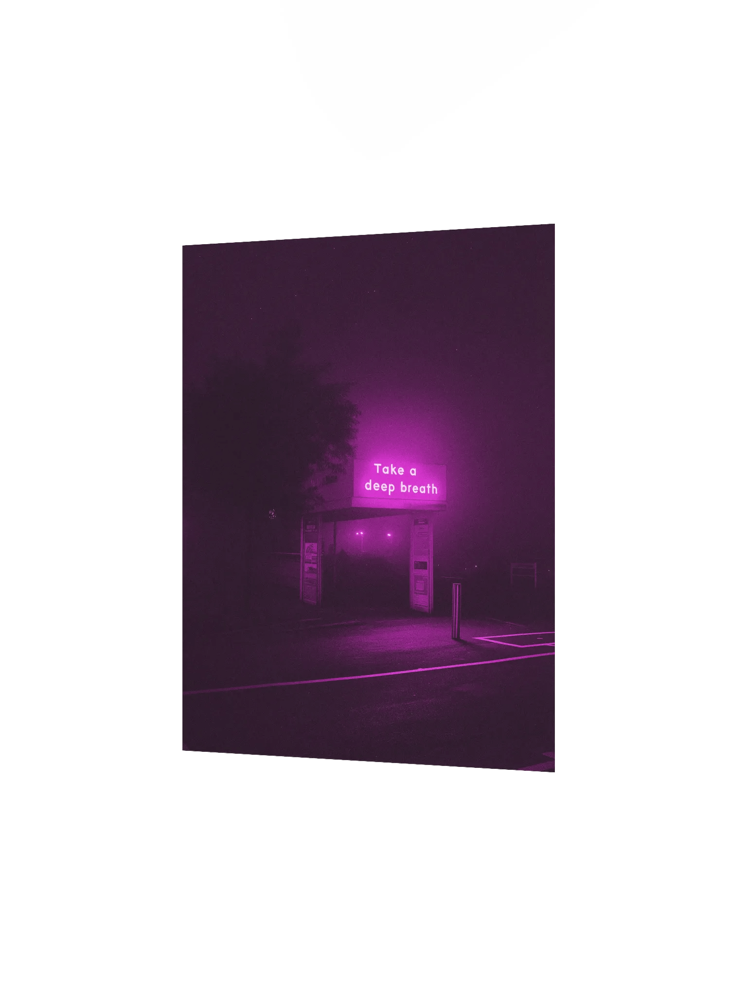"Take a deep breath" Matte Poster product image (2)