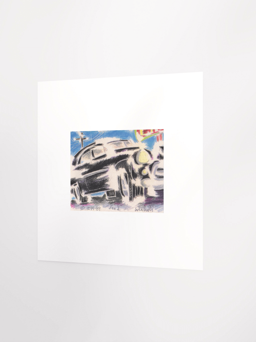 Car 1989 print product image (3)