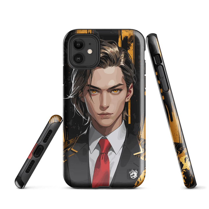 Golden Business woman iPhone® Tough Case product image (1)