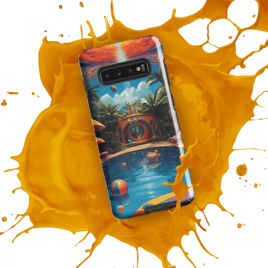 Psychedelic Pool Party Samsung Galaxy Case product image (53)