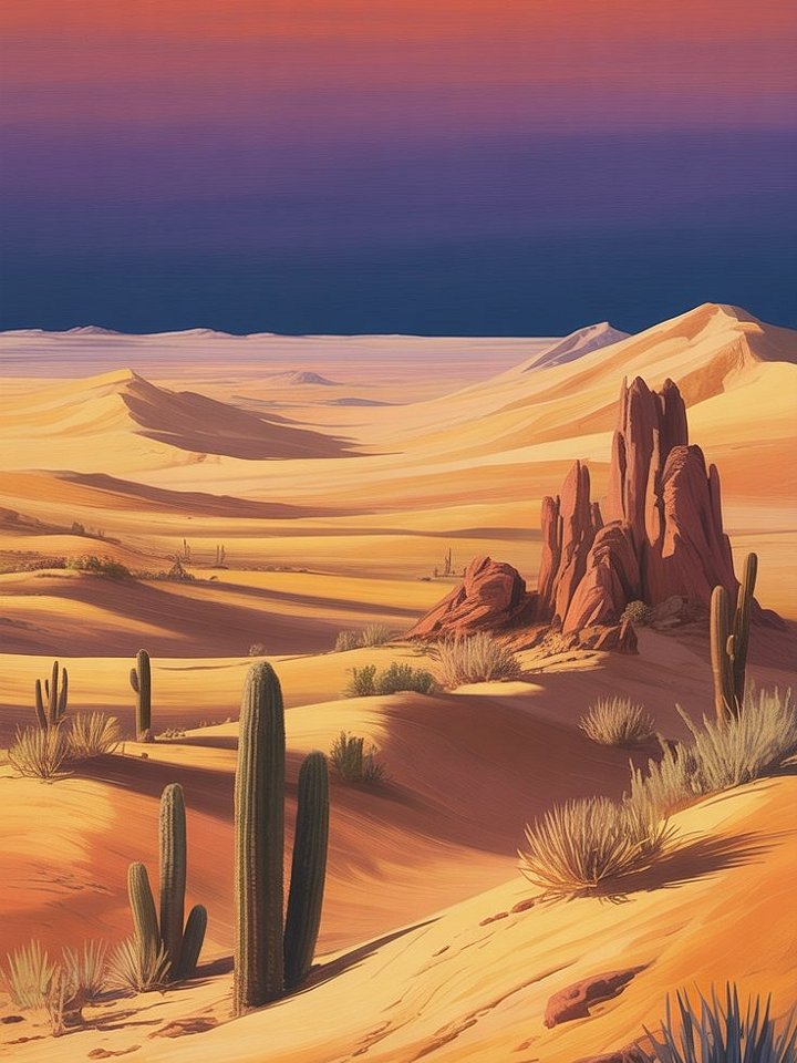Budget planner 2025 - Desert Art product image (1)