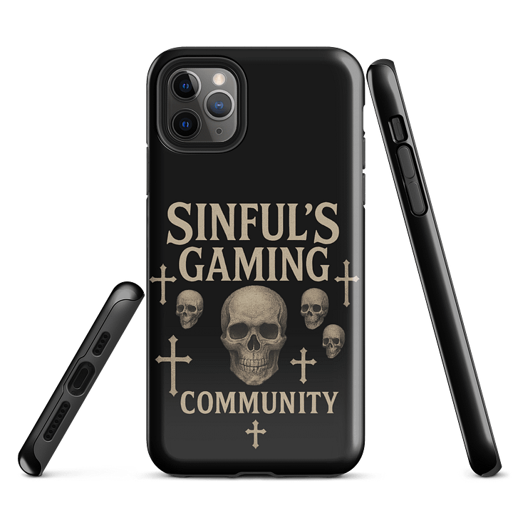 Sinful's Skull Gaming iPhone® Tough Case product image (5)