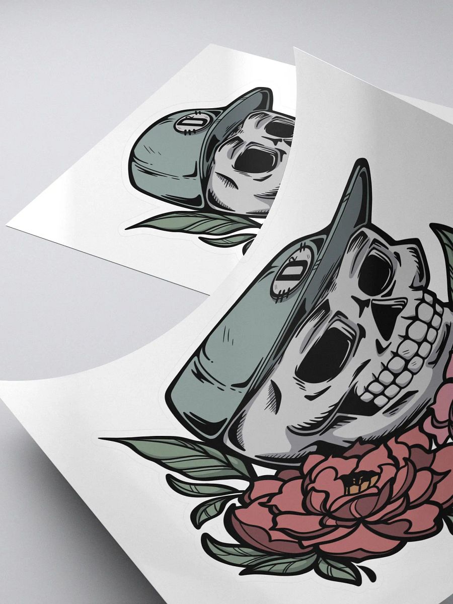 Colorful Skull Sticker product image (4)