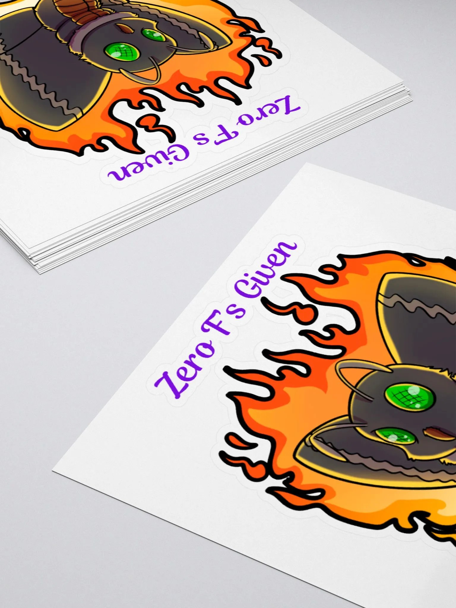 Zero F's Given Sticker product image (12)