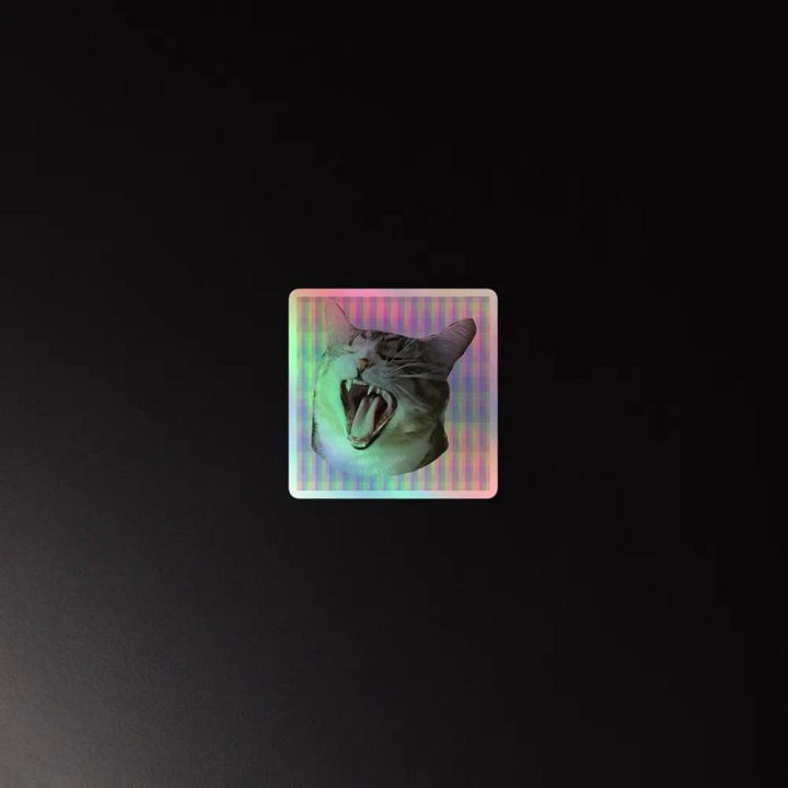 Yawning Vivy Holographic Sticker Set product image (4)