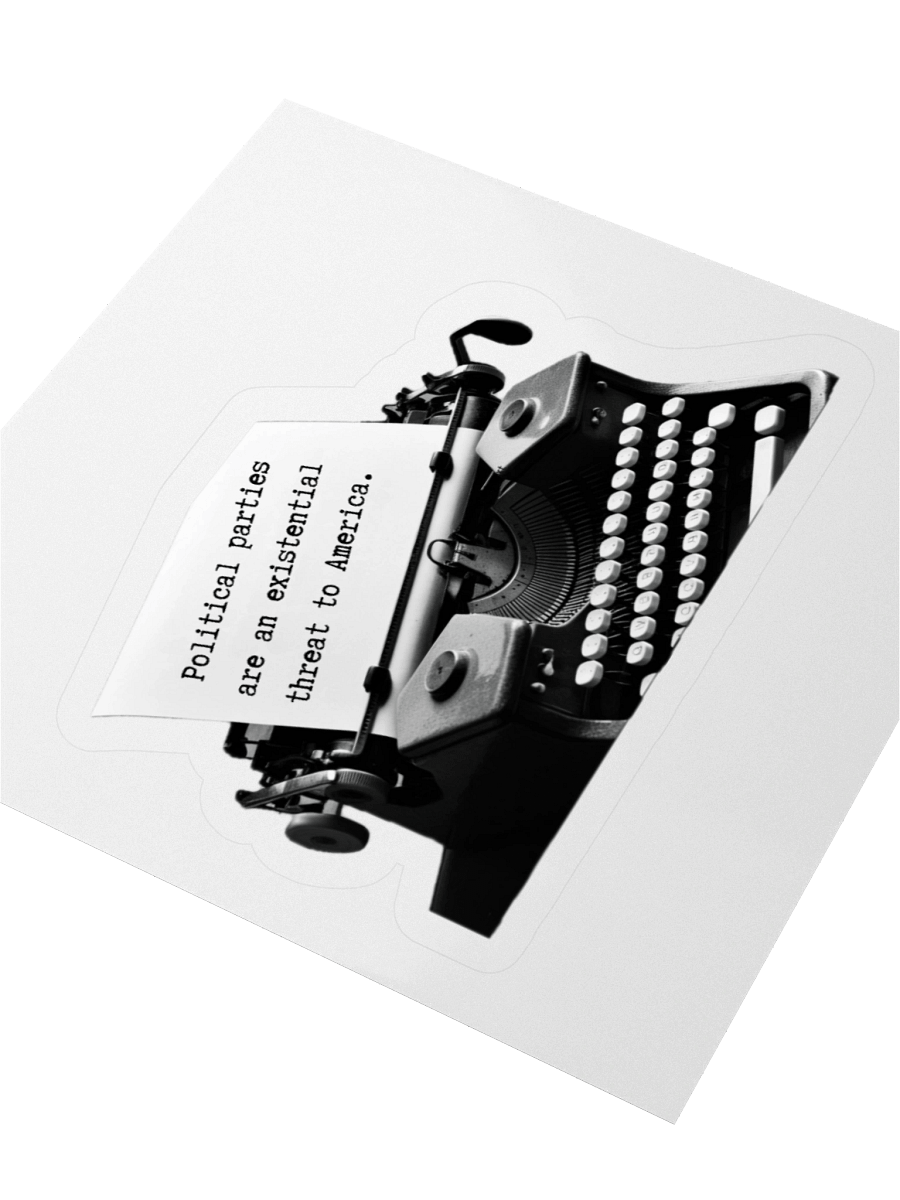 Existential ThreatTypewriter Sticker product image (8)