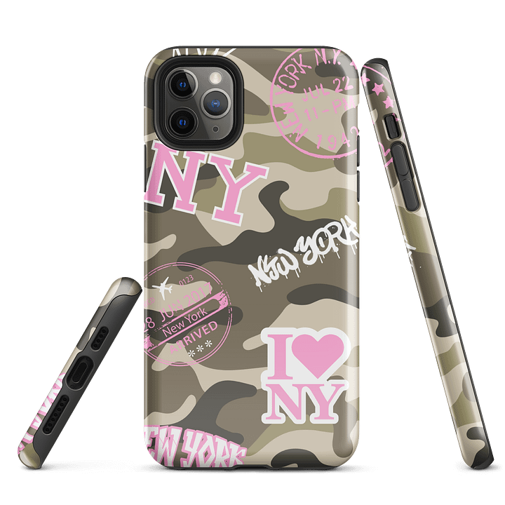 camo girl i phone case product image (1)