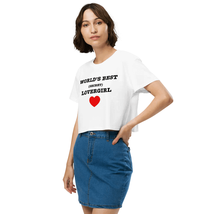 World's Best (Secret) Lovergirl Crop Top product image (1)