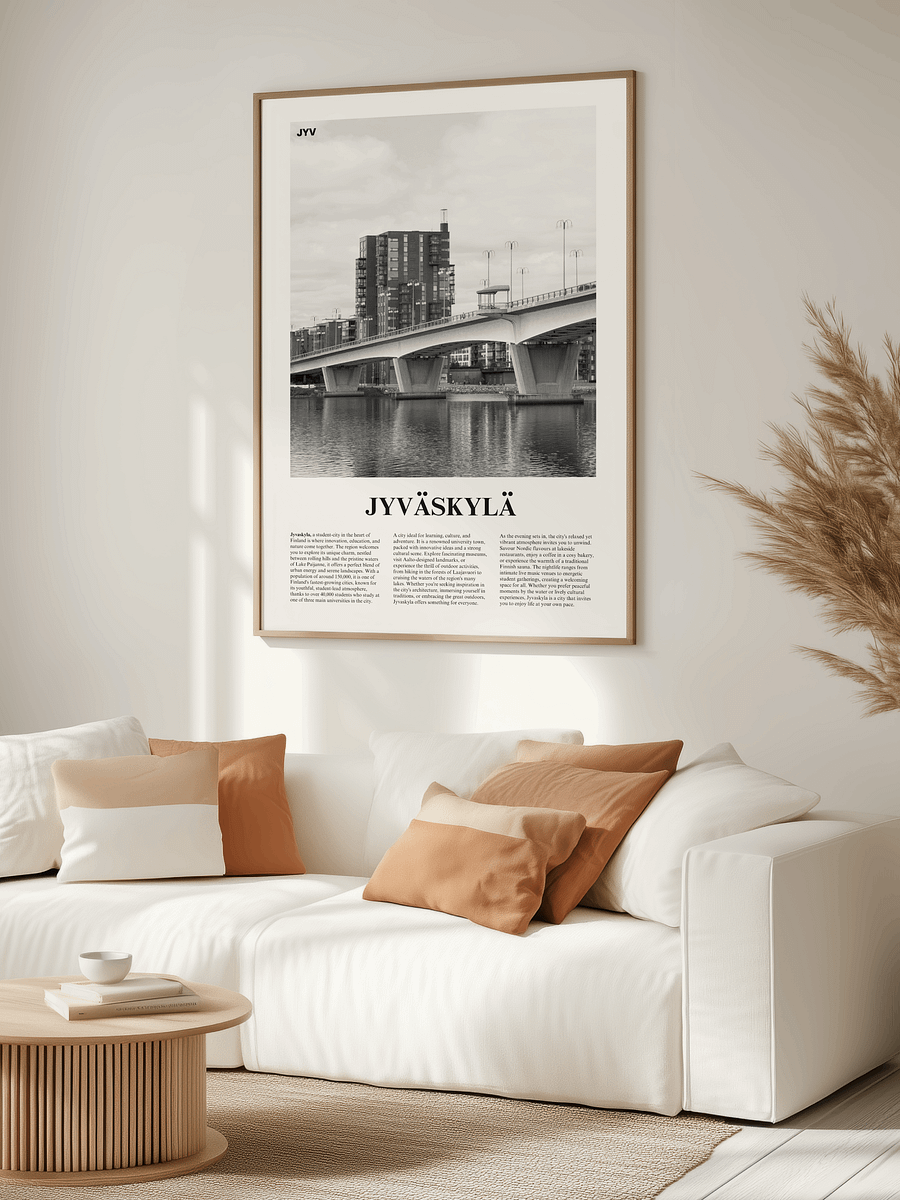 Jyvaskyla 02 Newspaper Poster product image (3)