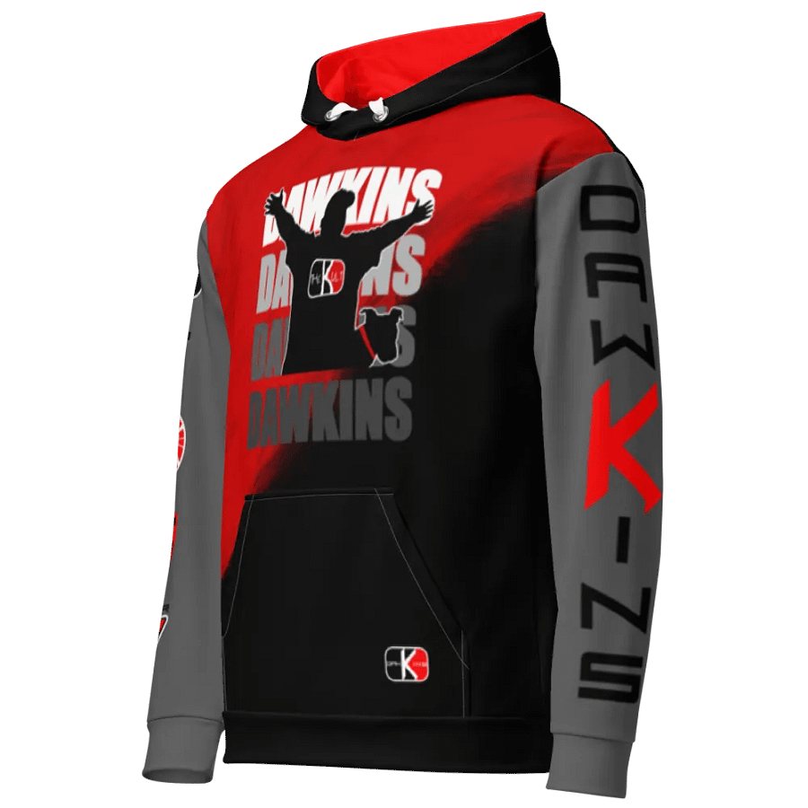 Dawkins Gray Stripe Hoodie 2 product image (4)