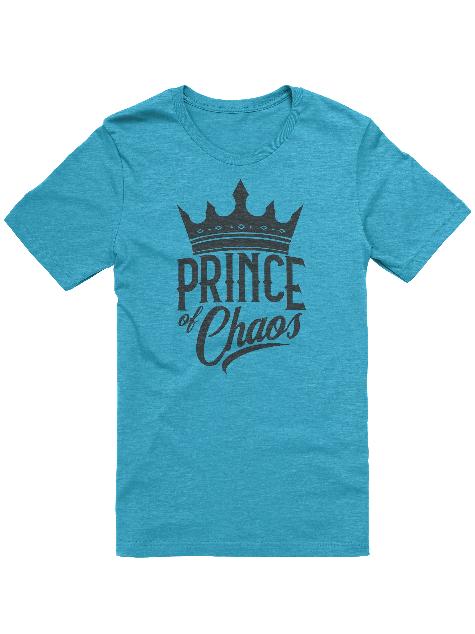 Prince of Chaos Tshirt (Black Text) product image (1)