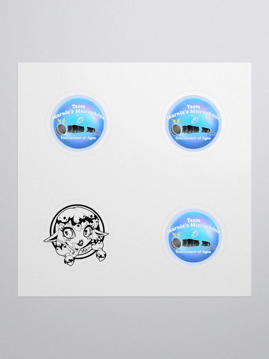 Team Marnie's Microphone - Sticker Sheet product image (1)
