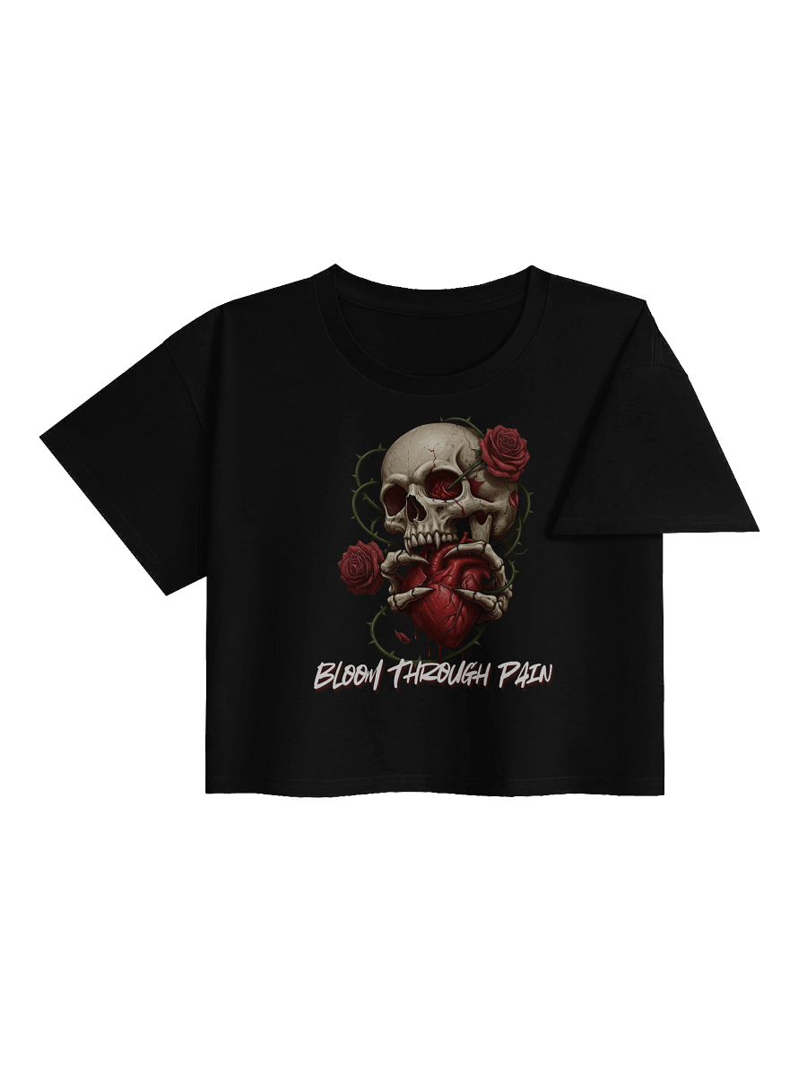 Memento Mori Crop Top product image (19)