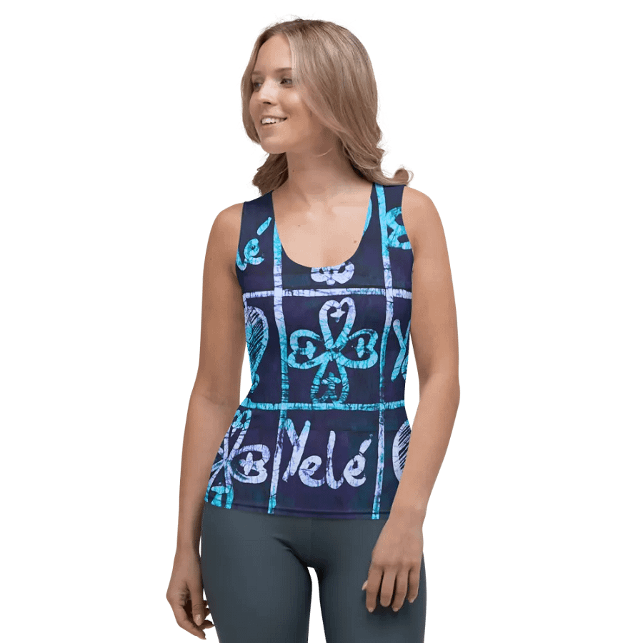 Power of Love Adire Women's Tank Top product image (1)