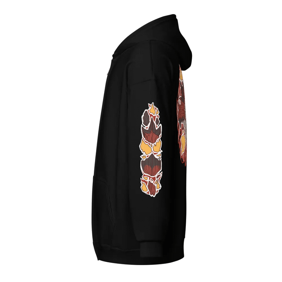 Rathalos (Alt Design) Zip-Up Hoodie product image (9)