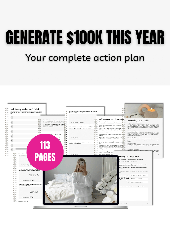 GENERATE $100K THIS YEAR ACTION PLAN product image (1)