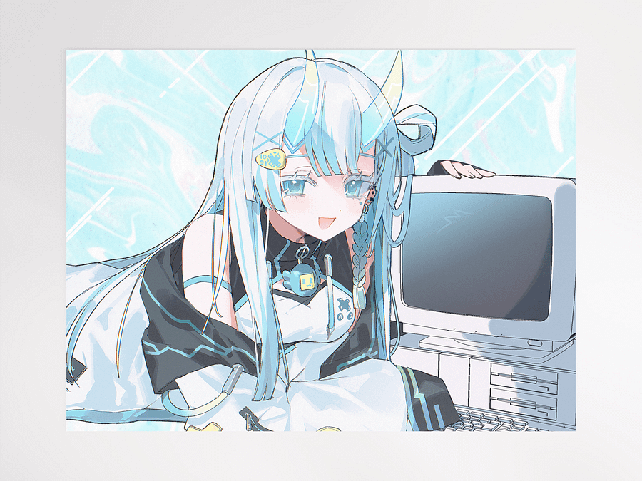 Computer Boy －Matte Paper Poster product image (1)