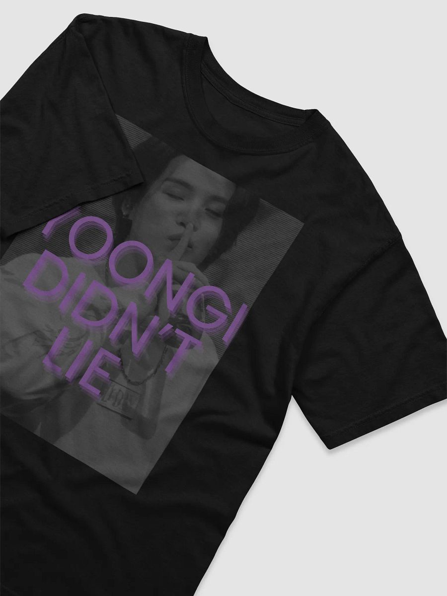 Yoongi didn´t lie Heavy Weight T-shirt product image (3)