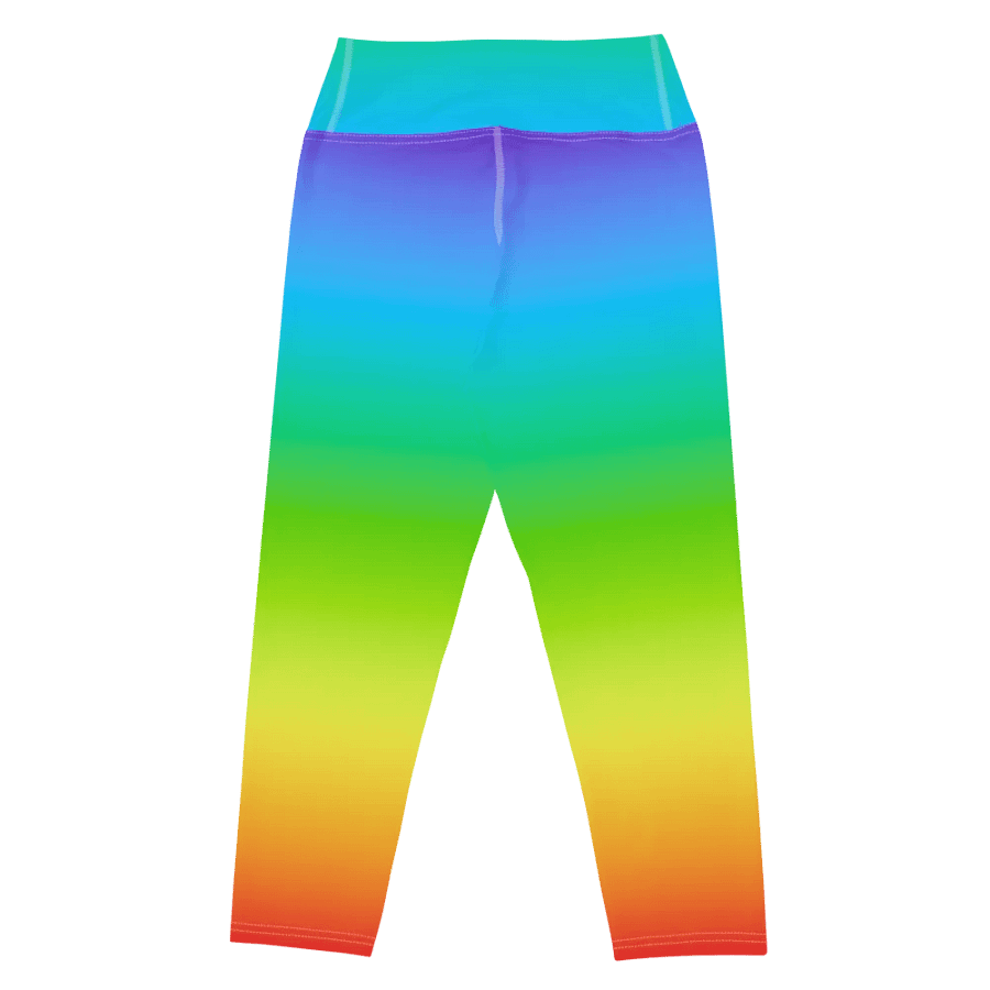 Rainbow Yoga Capri Leggings product image (7)