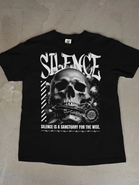 Seneca Silence Quote Tshirt product image (1)