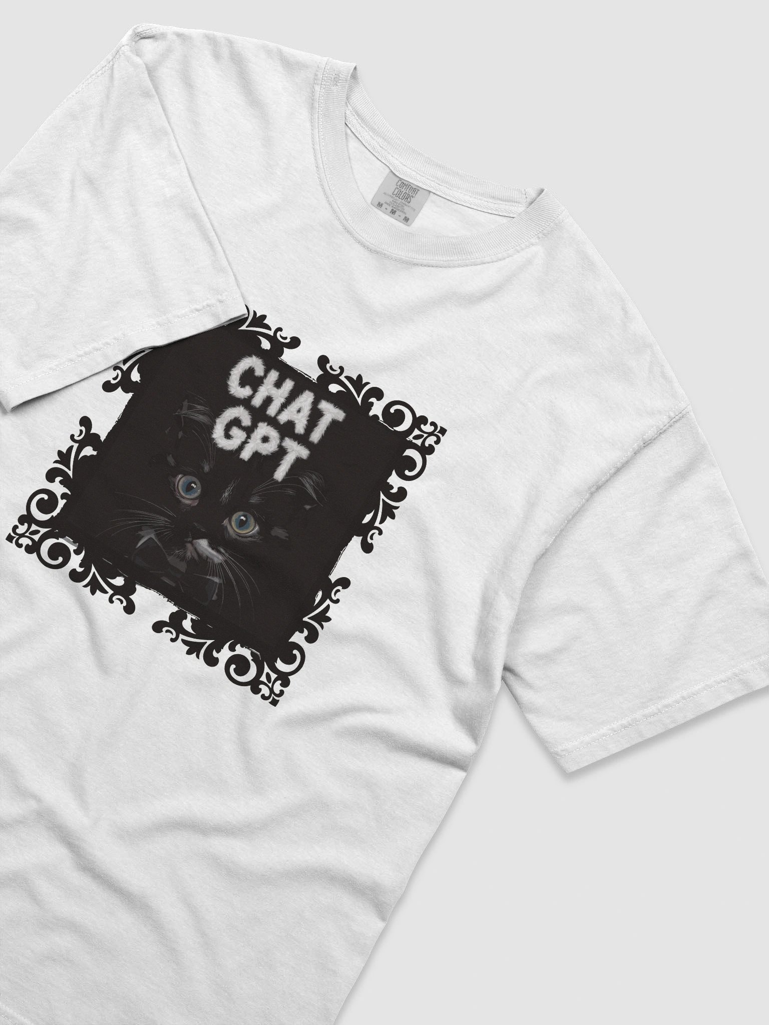 "Chat GPT" T-Shirt - Master of Prompts and Purrs product image (2)