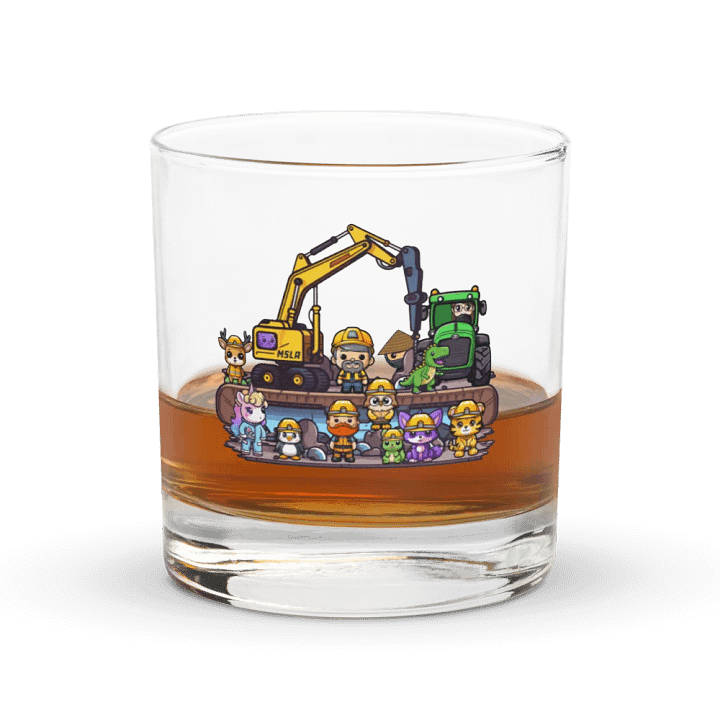 MSLA Pit Crew Rocks Glass product image (1)