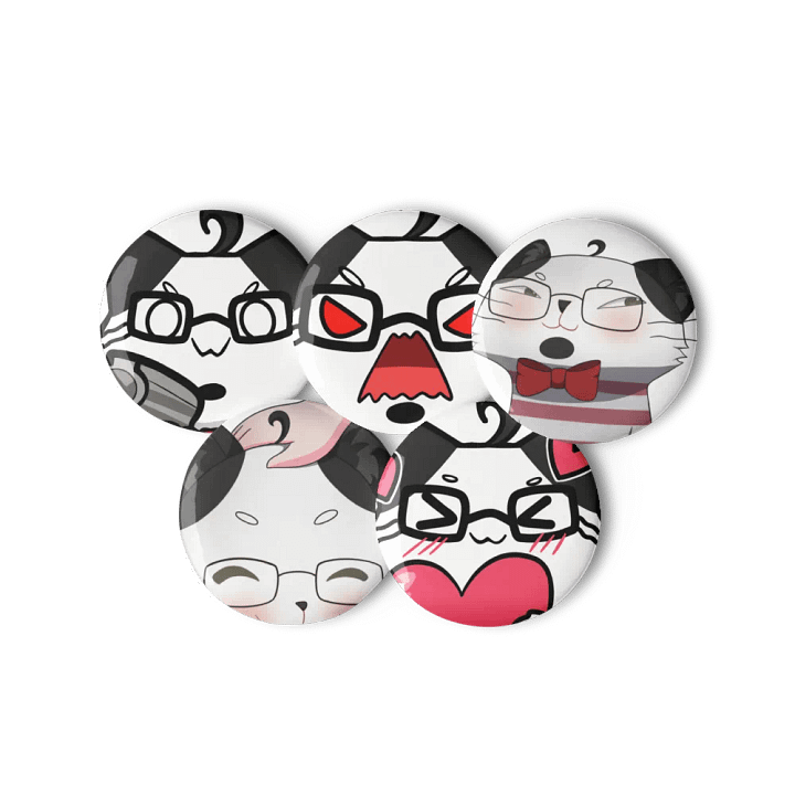 Cat Emote Pins Set #1 product image (3)