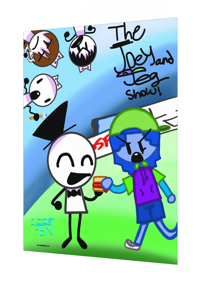 The Joey and Jeg Show Episode One Poster product image (2)