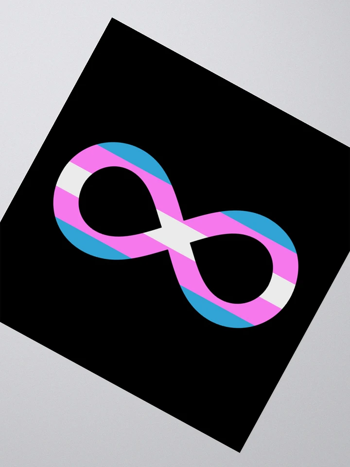 Trans Autistic Infinity Sticker product image (6)