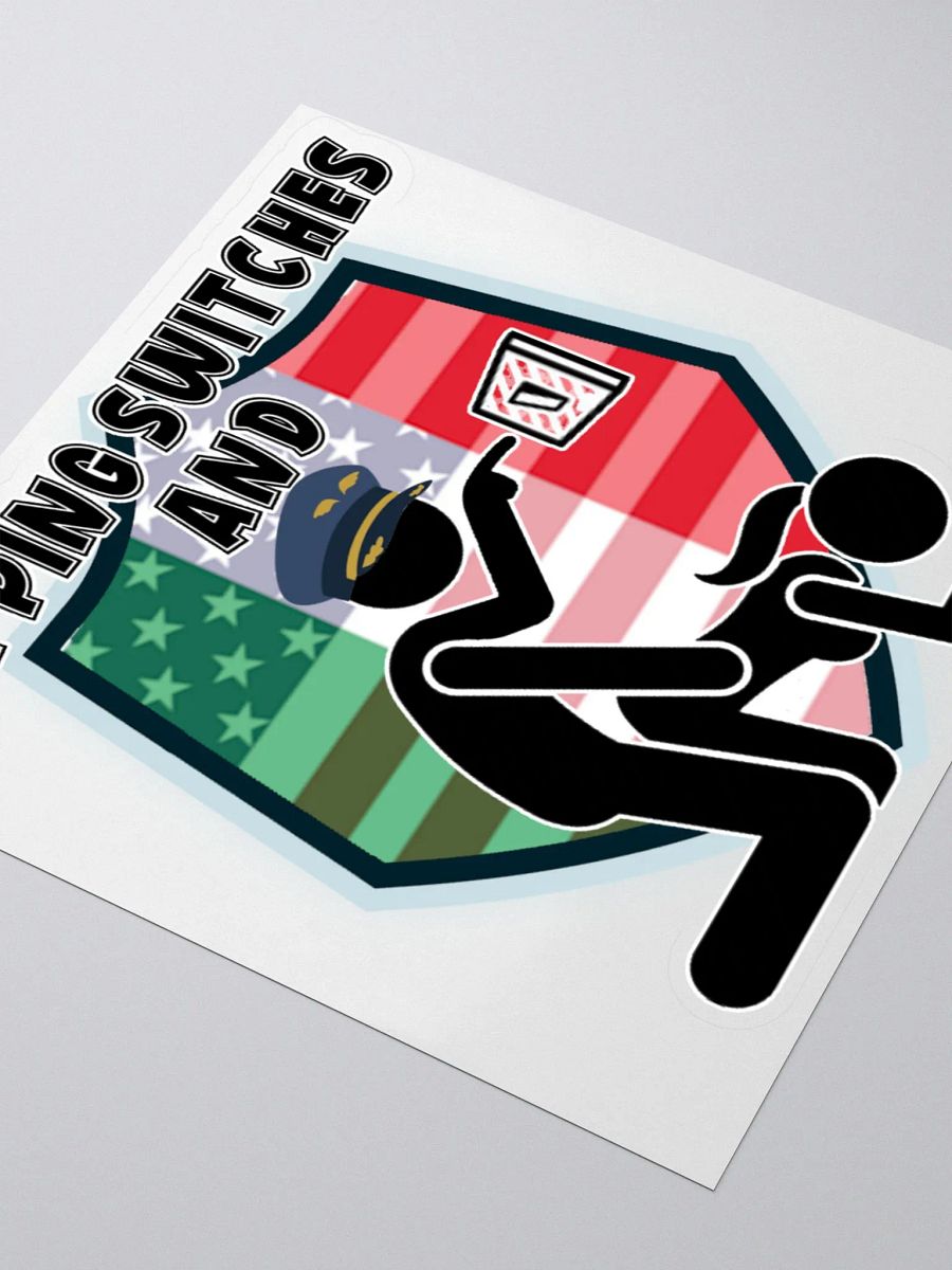 Flipping Switches Sticker product image (3)