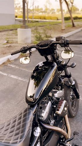 @insta360 #insta360x3 #harleydavidson #harley48 #harleysportster