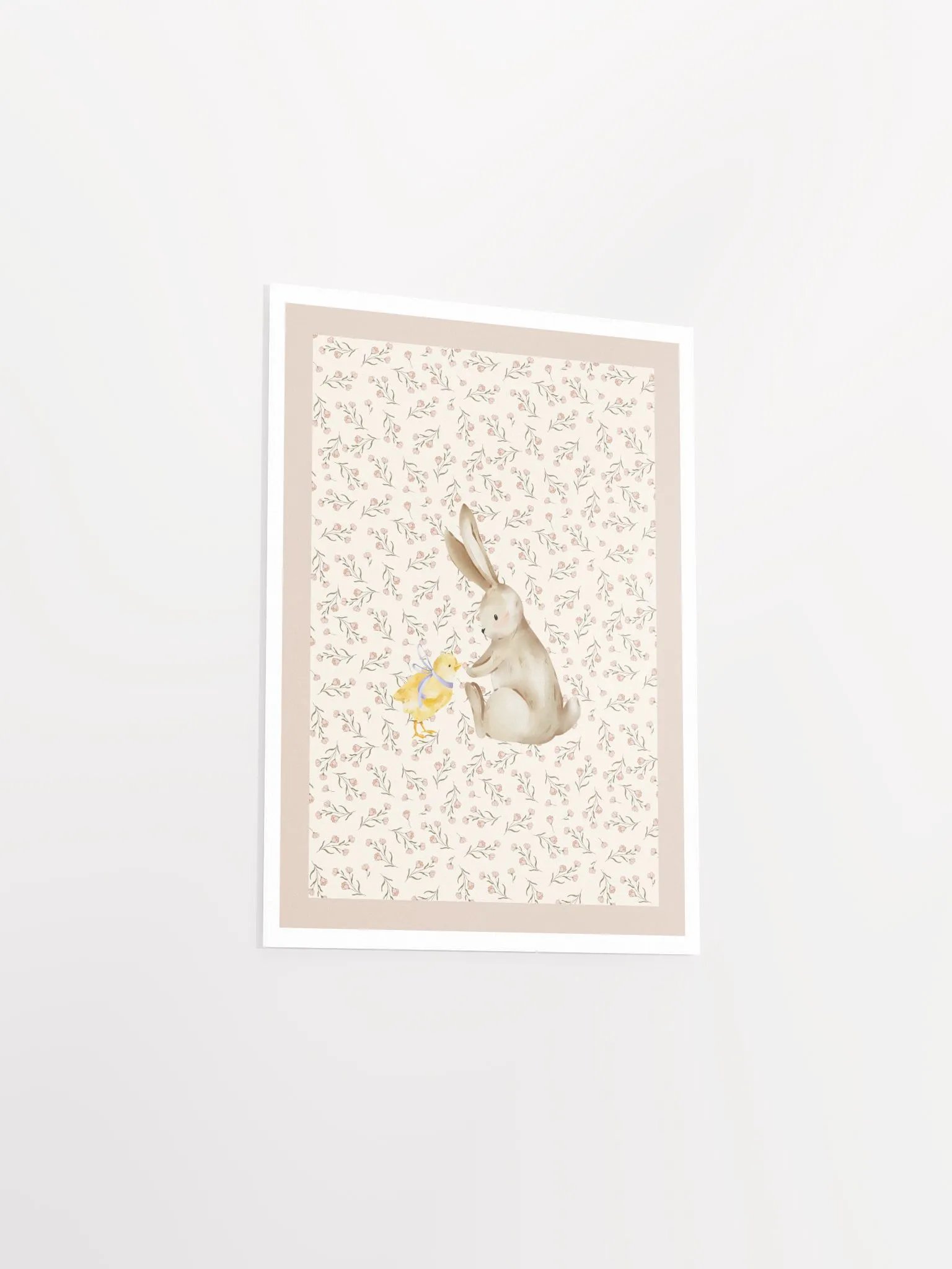 Boho Bunny Nursery Print 4 product image (4)