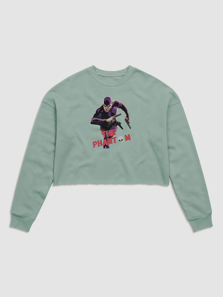 Ghost Who Walks :Bella+Canvas Women's Fleece Crop Sweatshirt product image (1)