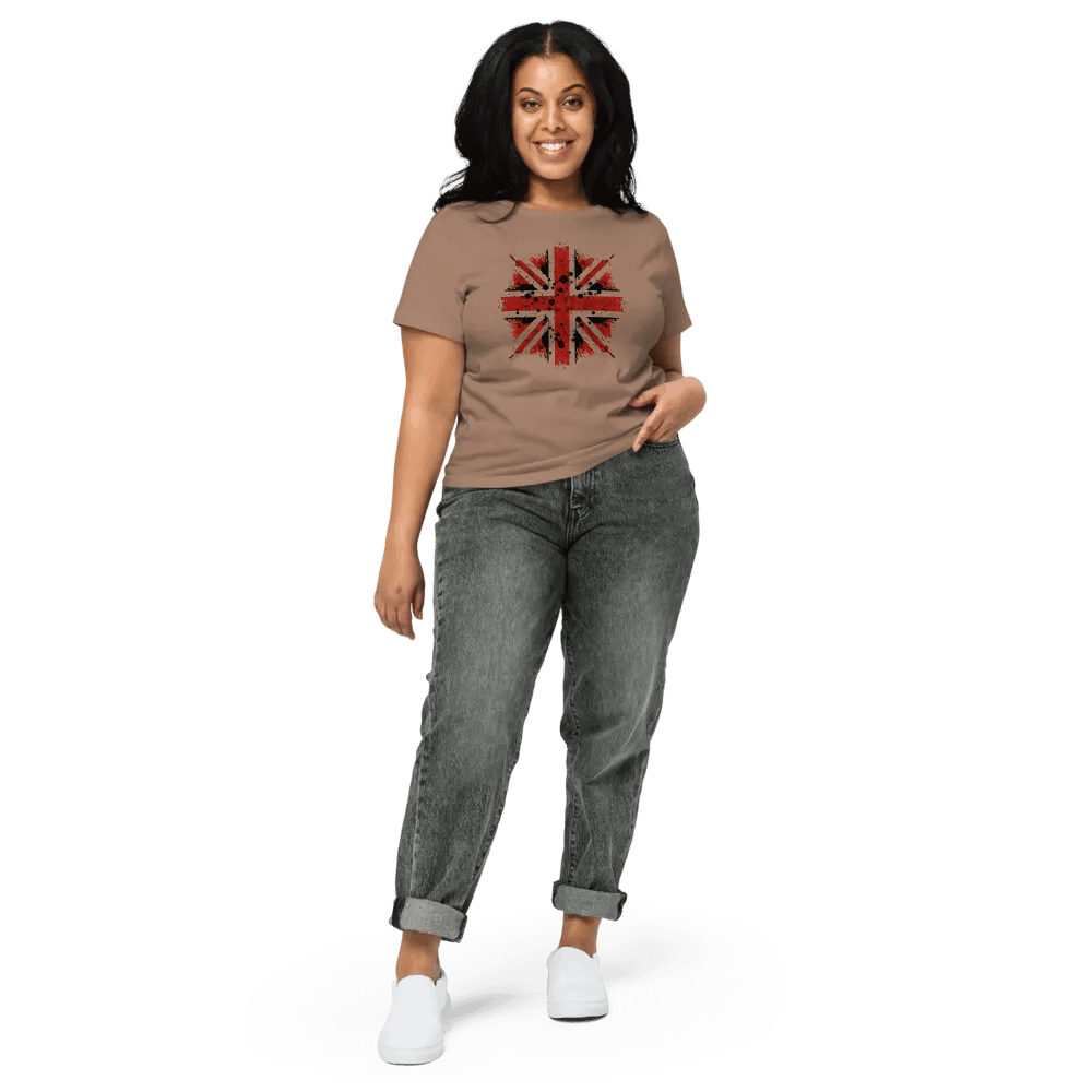 Womens Punk Union Jack Short Tee product image (5)