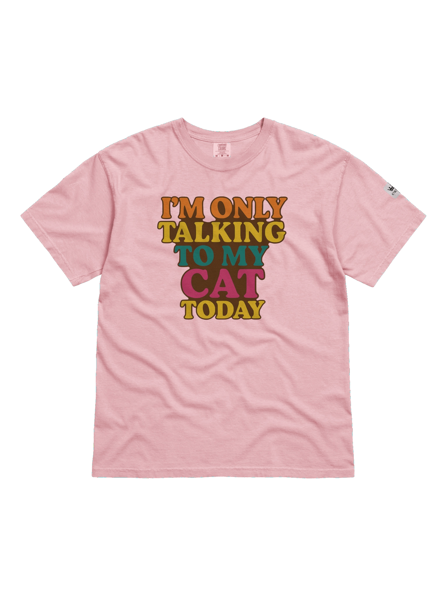I'm Only Talking to My Cat Today Graphic T-Shirt product image (1)