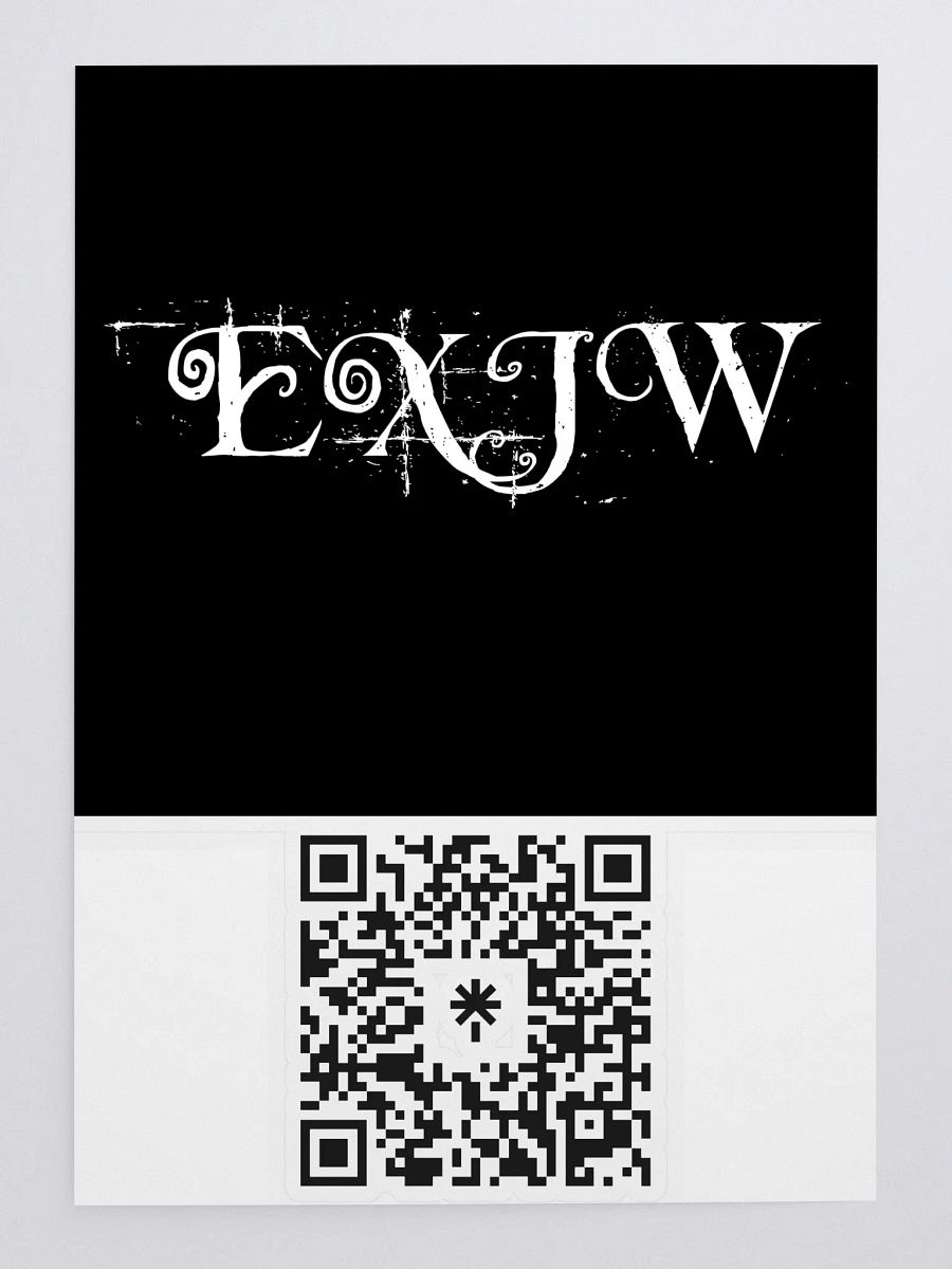 EXJW Sticker W/ QR code to Free Ebook product image (1)