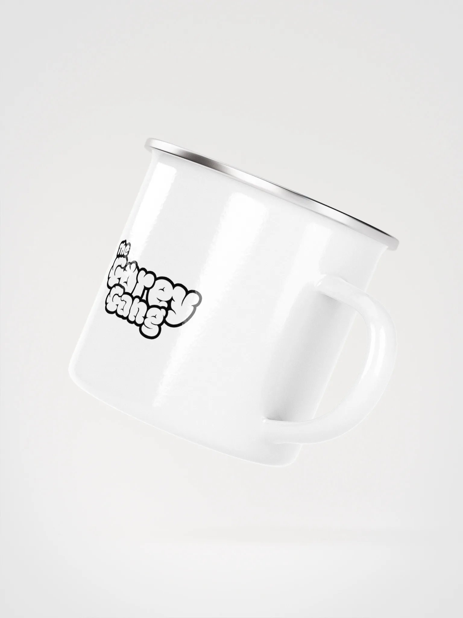 Gorey Gang Black - Enamel Mug product image (4)